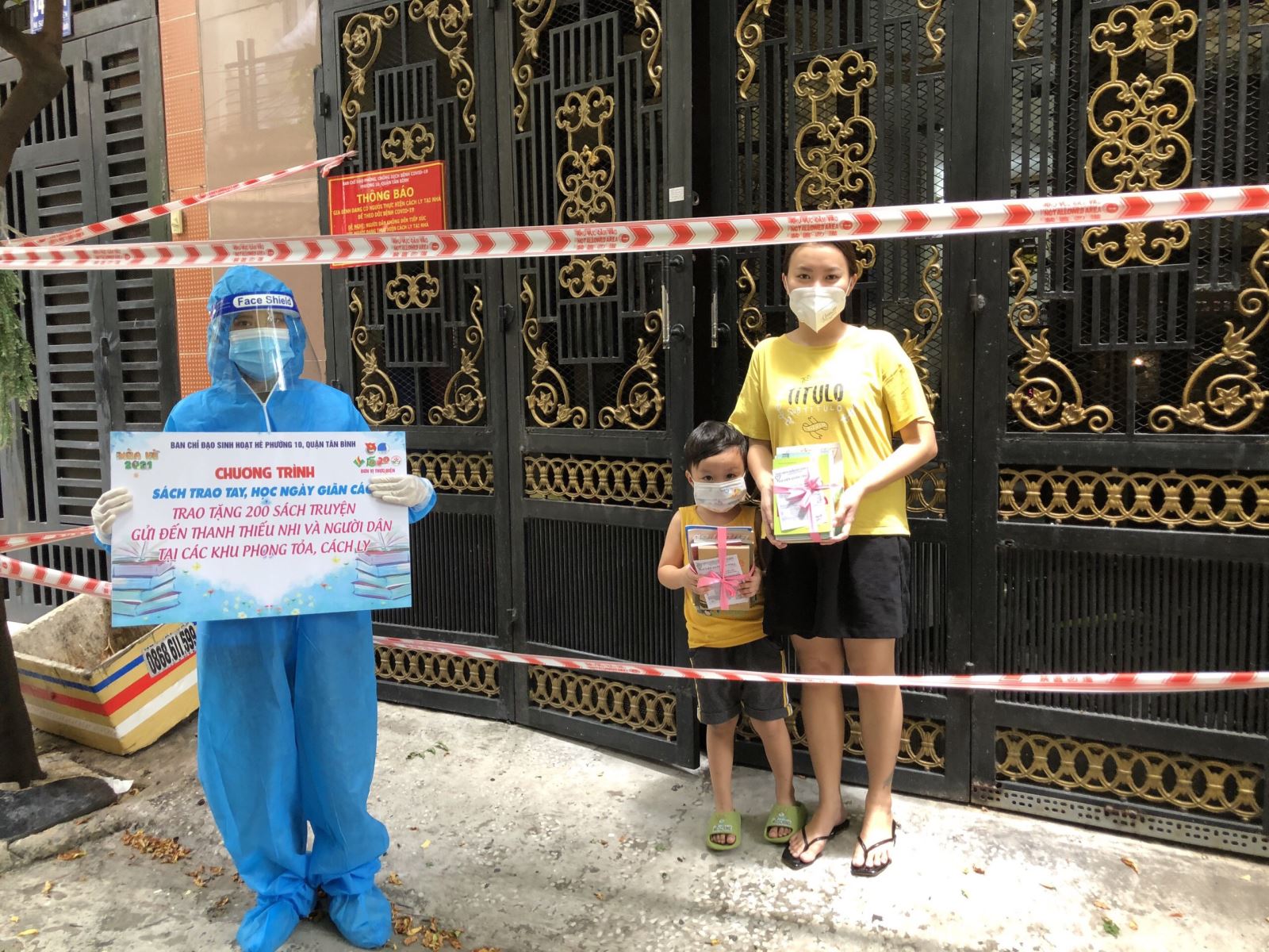 CHƯƠNG TRÌNH SÁCH TRAO TAY - HỌC, ĐỌC NGÀY GIÃN CÁCH