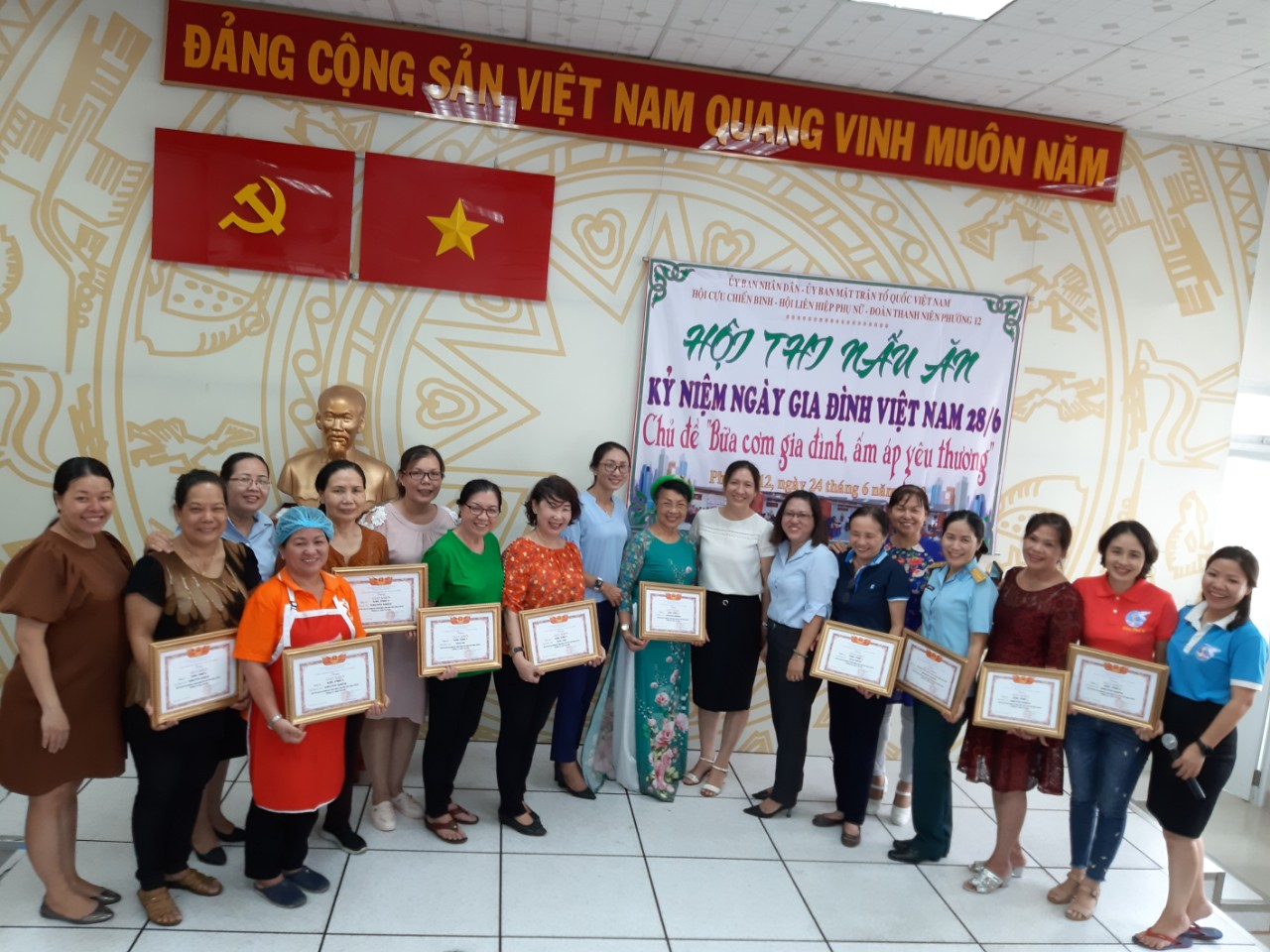 Phường 12: Tổ chức các hoạt động kỷ niệm Ngày Gia đình Việt Nam (28/6)
