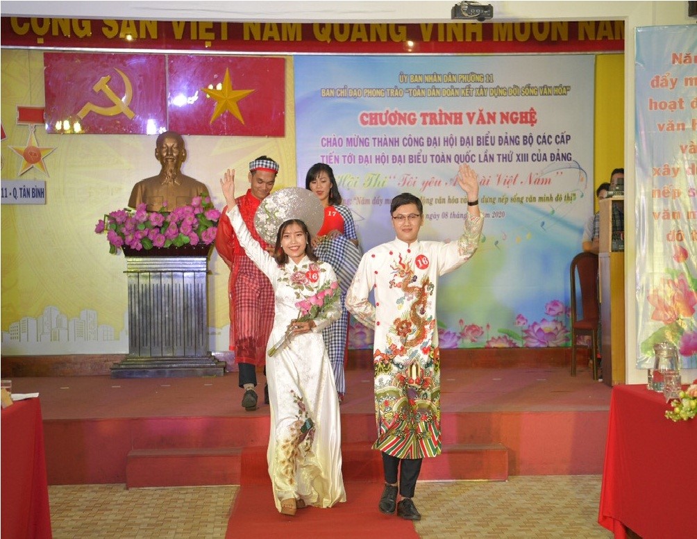 Phường 11: Tổ chức Hội thi “Tôi yêu áo dài Việt Nam”
