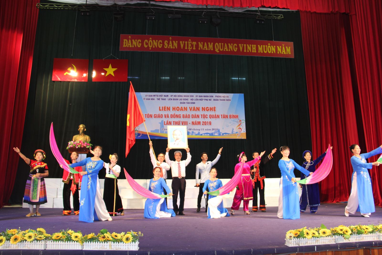 Quận Tân Bình tổ chức Liên hoan văn nghệ các Tôn giáo và đồng bào Dân tộc, lần thứ VIII năm 2019