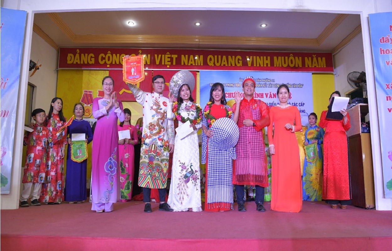Phường 11: Tổ chức Hội thi “Tôi yêu áo dài Việt Nam”