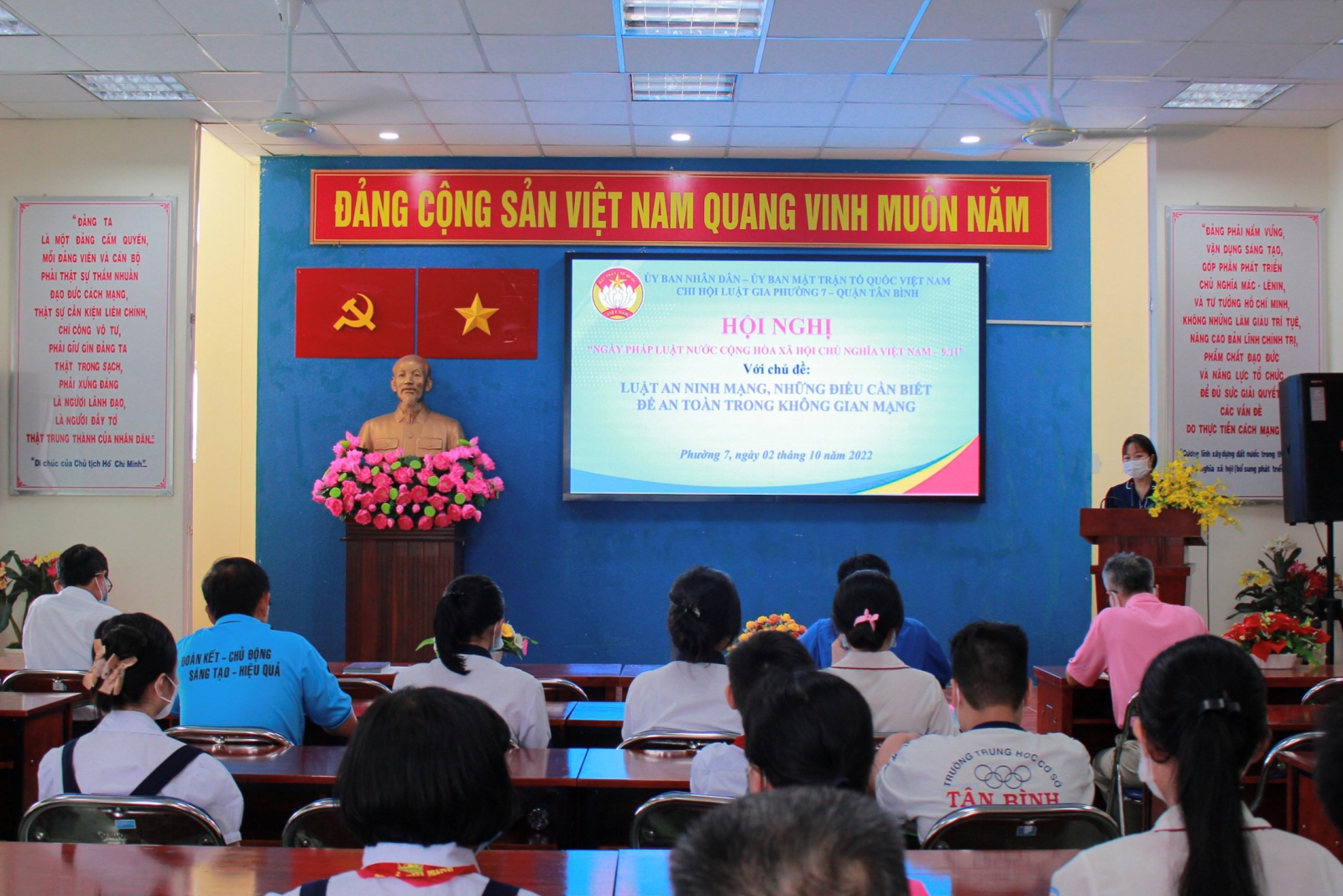 Phường 7: Tổ chức Hội nghị “Ngày pháp luật nước Cộng hòa xã hội chủ nghĩa Việt Nam – 9/11”