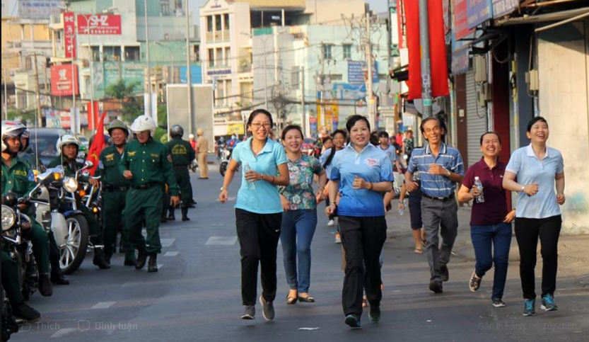 Quận Tân Bình: Hơn 1.200 người tham gia Ngày chạy Olympic 2018