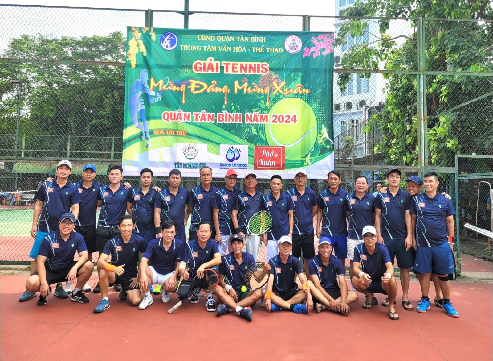 Trung tâm Văn hóa – Thể thao quận Tân Bình: Tổ chức Giải Quần vợt Mừng Đảng – Mừng Xuân Giáp Thìn 2024