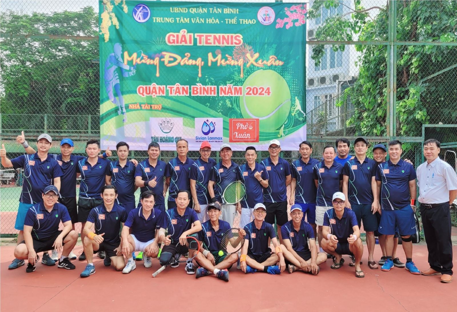 Trung tâm Văn hóa – Thể thao quận Tân Bình: Tổ chức Giải Quần vợt Mừng Đảng – Mừng Xuân Giáp Thìn 2024