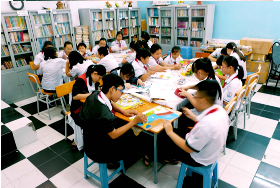 Thư viện quận Tân Bình: Tổ chức Hội thi Nét vẽ xanh lần thứ XXI năm học 2017 - 2018