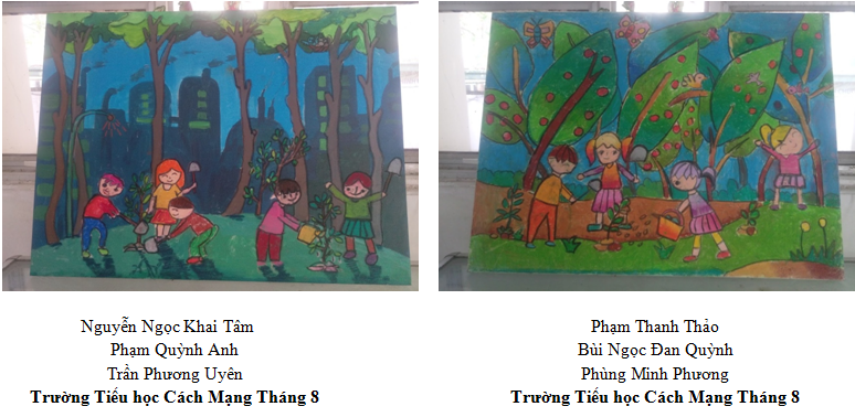 Thư viện quận Tân Bình: Tổ chức Hội thi Nét vẽ xanh lần thứ XXI năm học 2017 - 2018