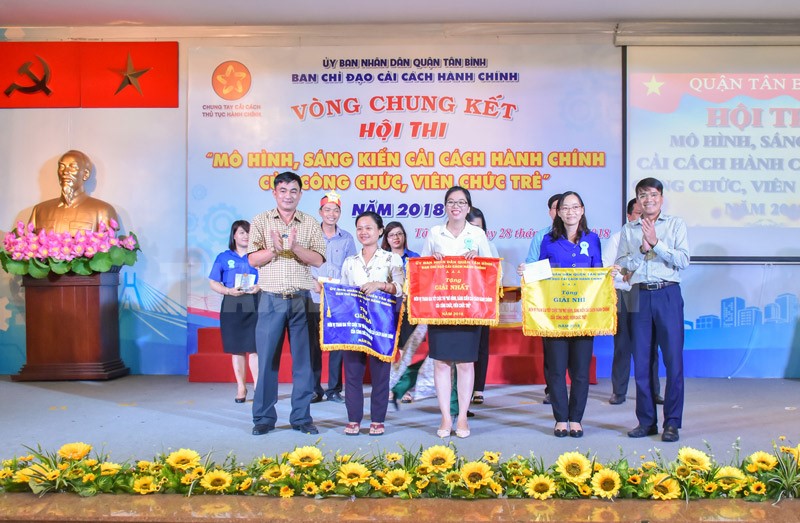 Quận Tân Bình tổ chức hội thi Cải cách hành chính