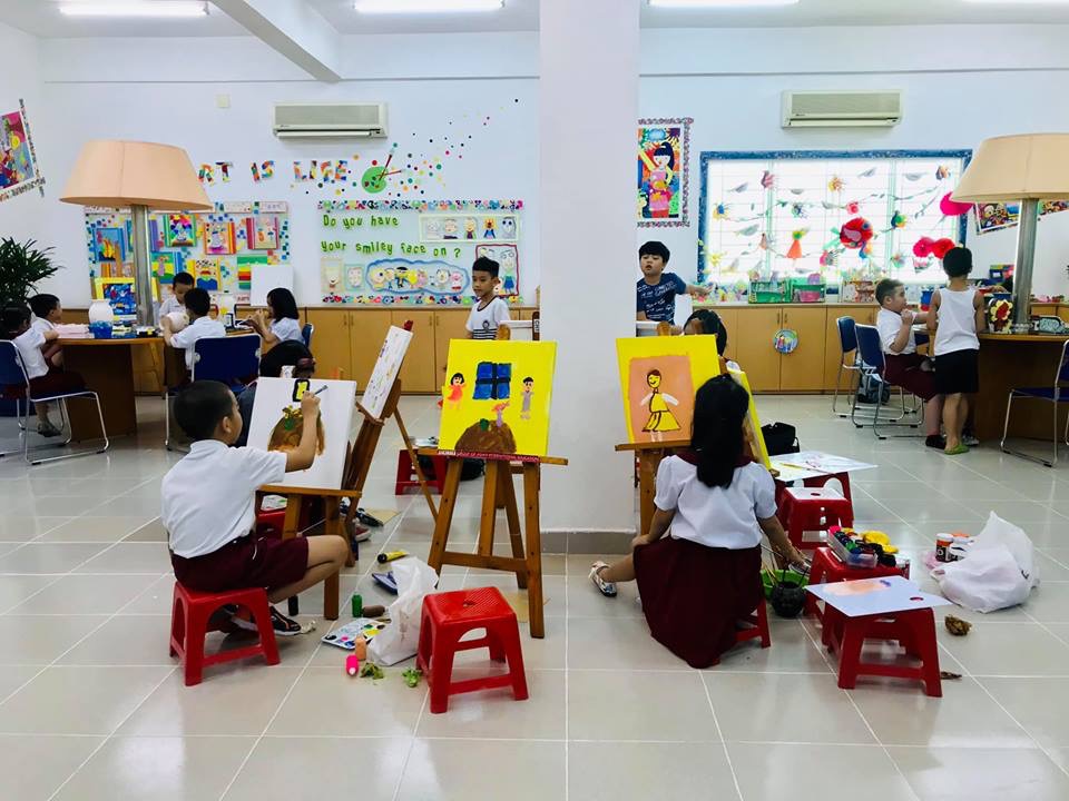 TT.VH-TT Q.TB: Hội thi Nét vẽ xanh năm học 2018 - 2019 quận Tân Bình