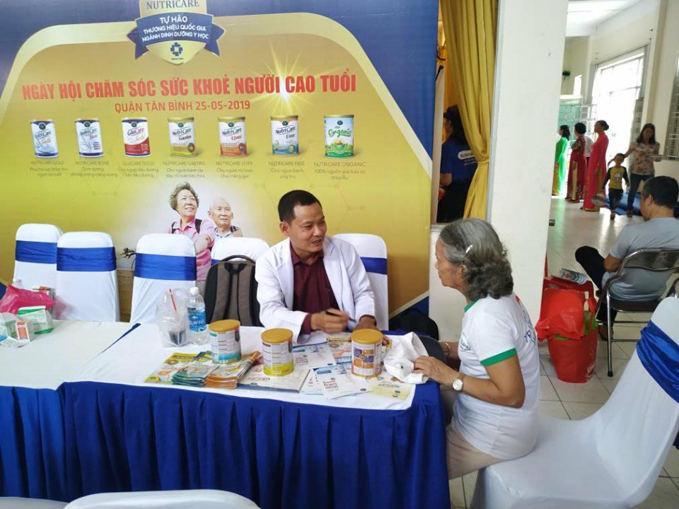 Ngày hội chăm sóc sức khỏe người cao tuổi quận Tân Bình