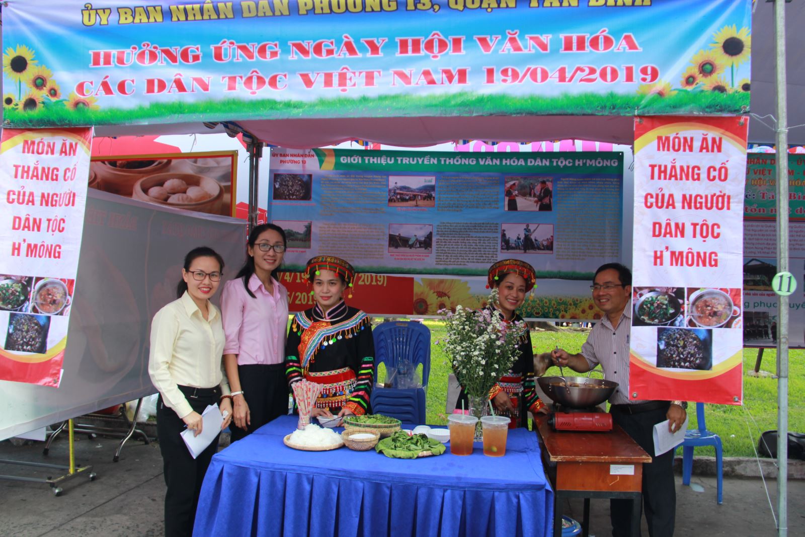Sôi nổi ngày hội Văn hóa các dân tộc Việt Nam tại quận Tân Bình