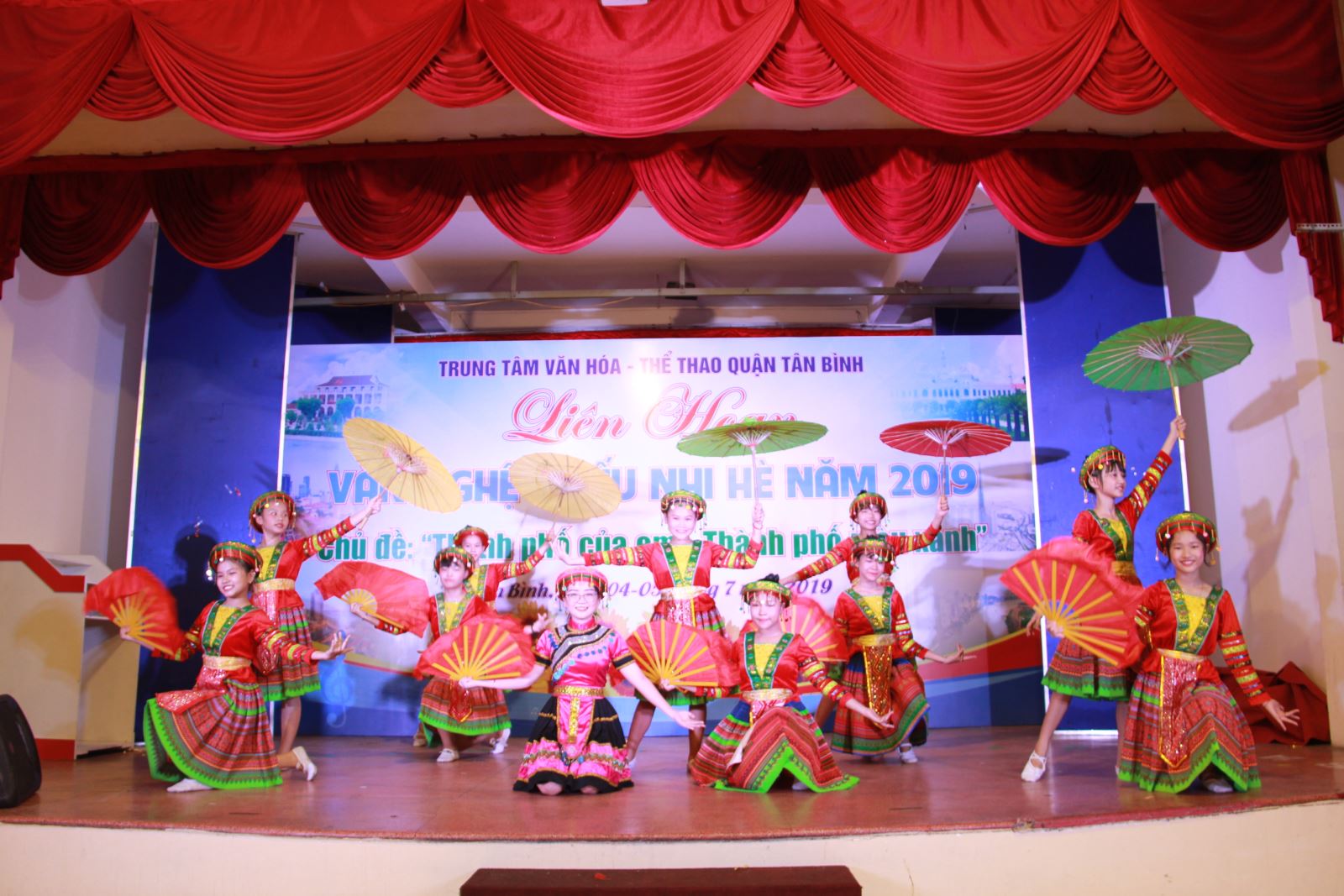 Liên hoan Văn nghệ thiếu nhi hè quận Tân Bình năm 2019