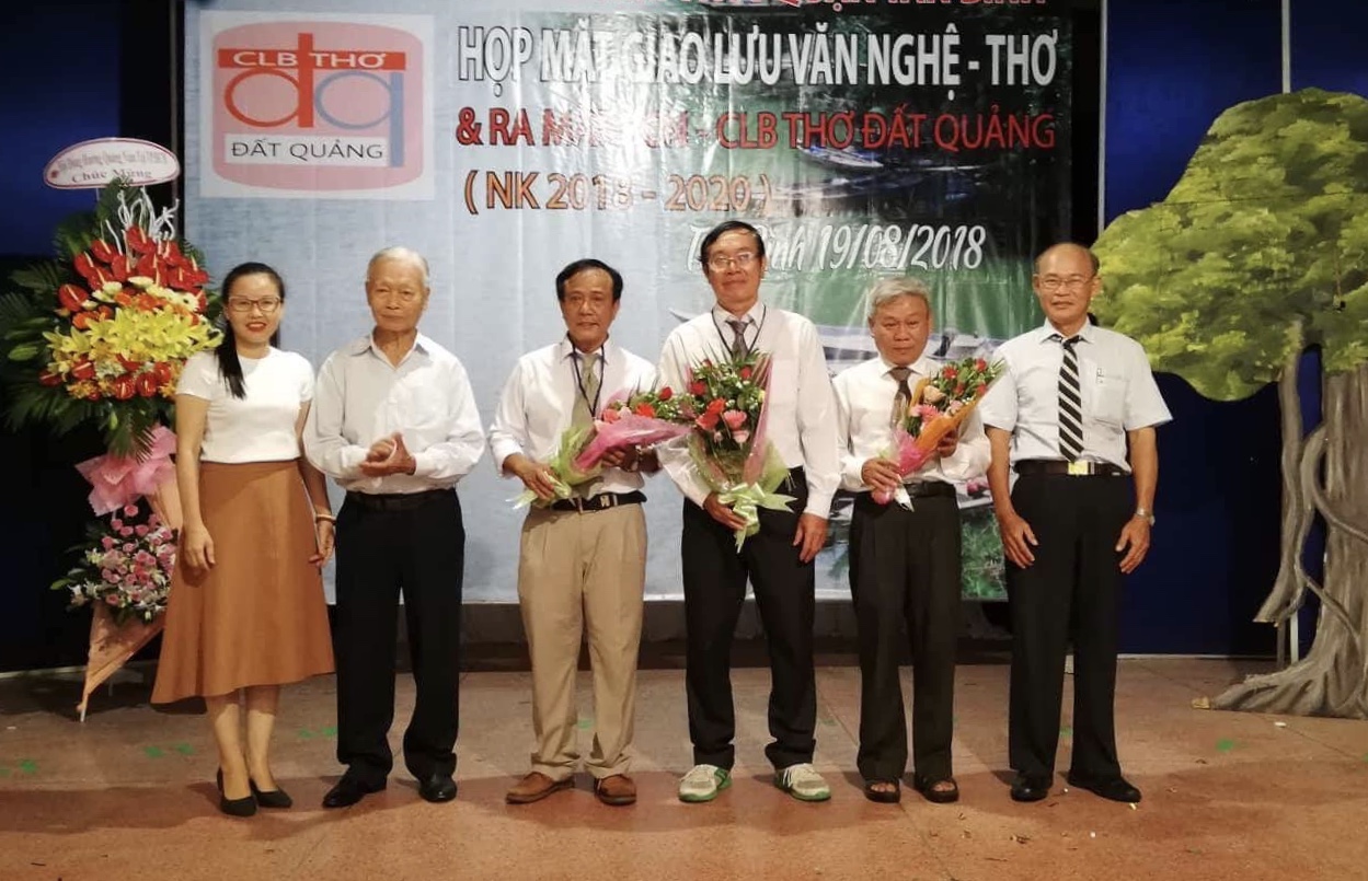 TT. VH - TT Q.TB: CLB Thơ Đất Quảng giao lưu văn nghệ - thơ và ra mắt Ban chủ nhiệm nhiệm kỳ 2018 - 2020.