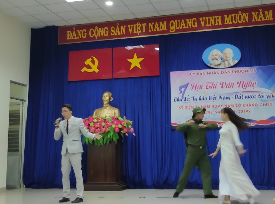 Phường 5: Tổ chức Hội thi văn nghệ “Tự hào Việt Nam – Đất nước tôi yêu”