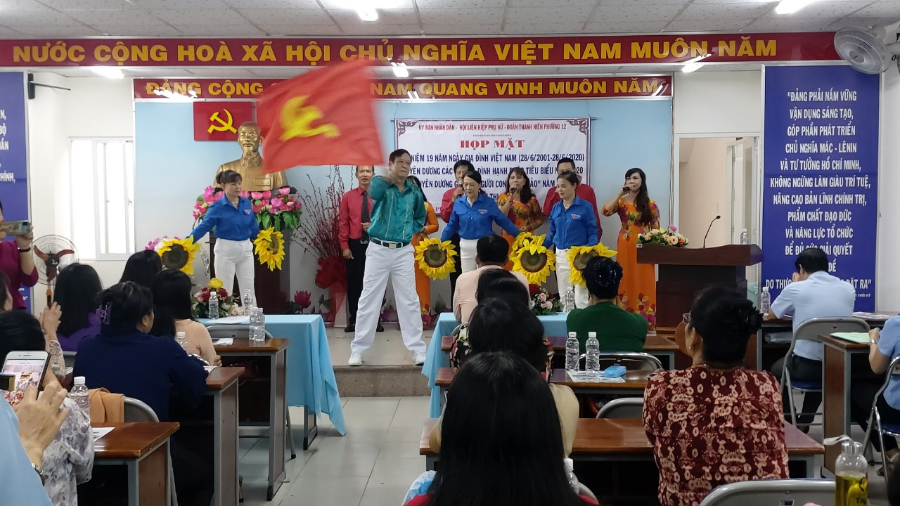 Phường 12: Tổ chức các hoạt động kỷ niệm Ngày Gia đình Việt Nam (28/6)