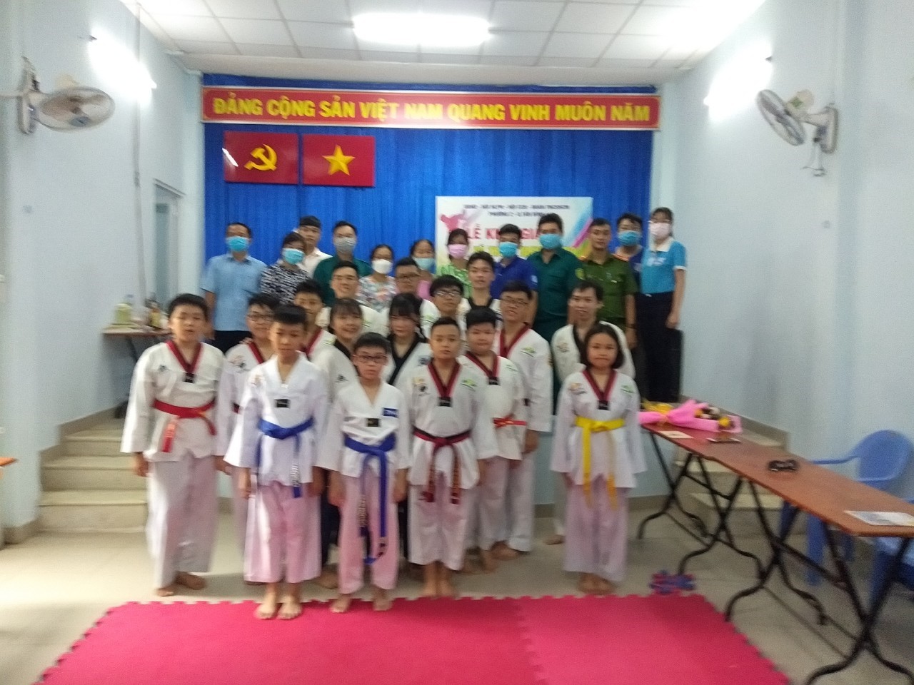 Phường 2: Tổ chức ra mắt Câu lạc bộ ``Taekwondo phong trào``