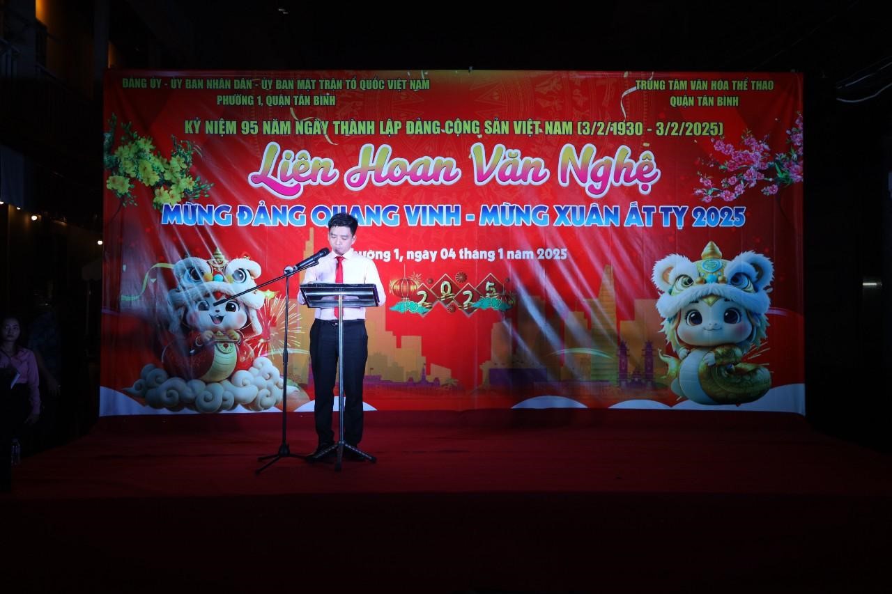 Phường 1: Tổ chức Liên hoan văn nghệ “Mừng Đảng quang vinh, Mừng Xuân Ất Tỵ” năm 2025