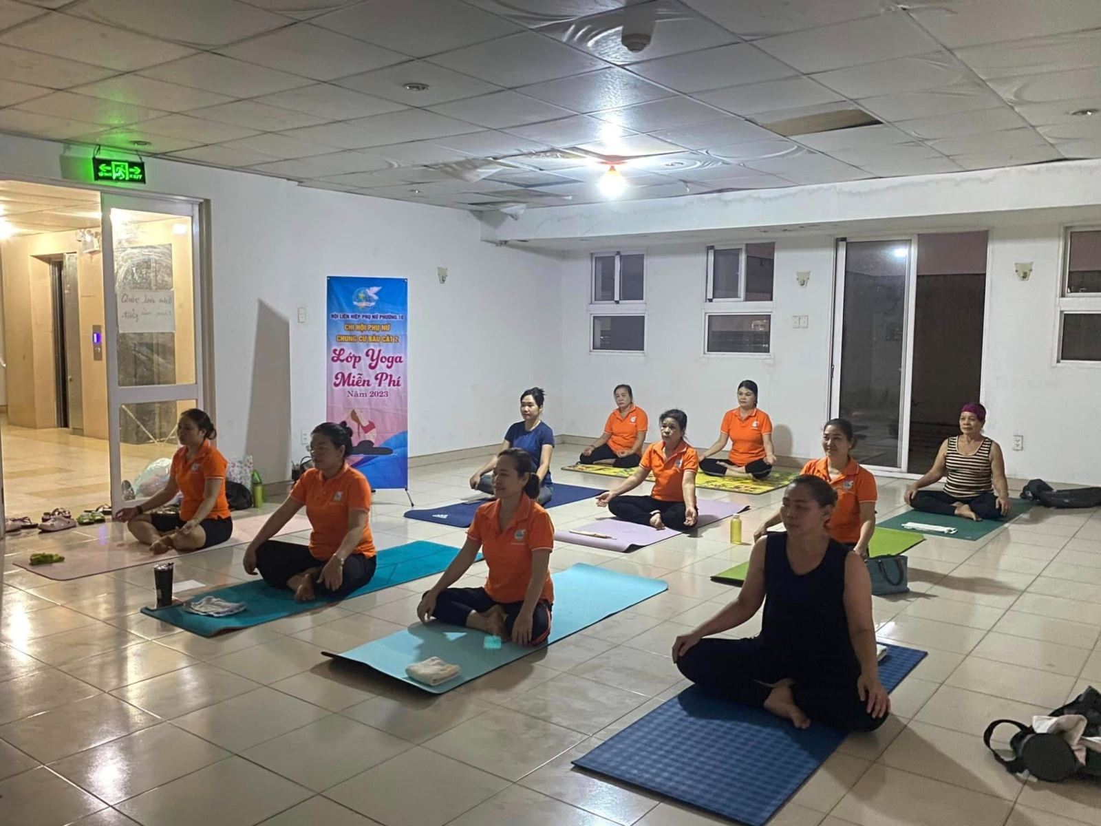 Phường 10: Tổ chức Lớp Yoga miễn phí