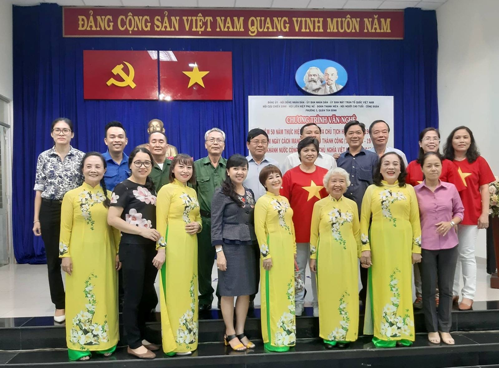 Phường 5: Tổ chức Chương trình văn nghệ kỷ niệm 50 năm thực hiện Di chúc Bác Hồ