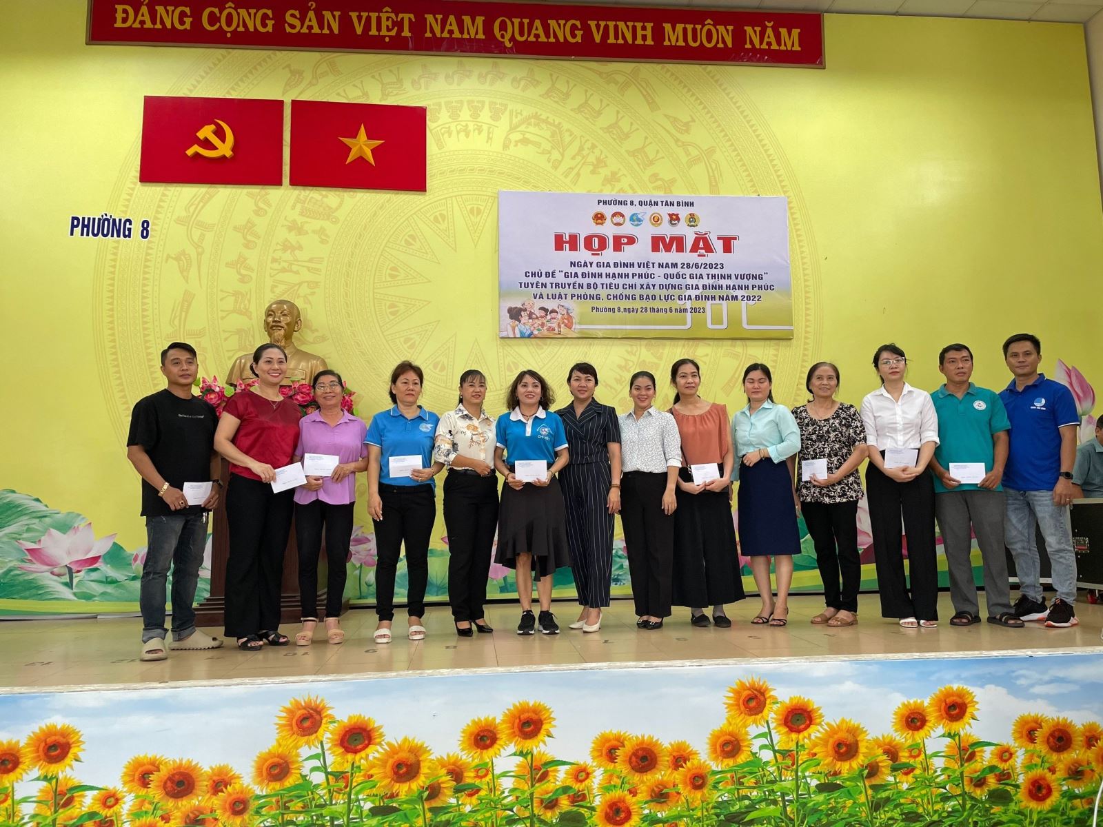 Phường 8: Tổ chức Họp mặt ngày Gia đình Việt Nam và Hội thi nấu ăn nhân ngày Gia đình Việt Nam 28/6/2023