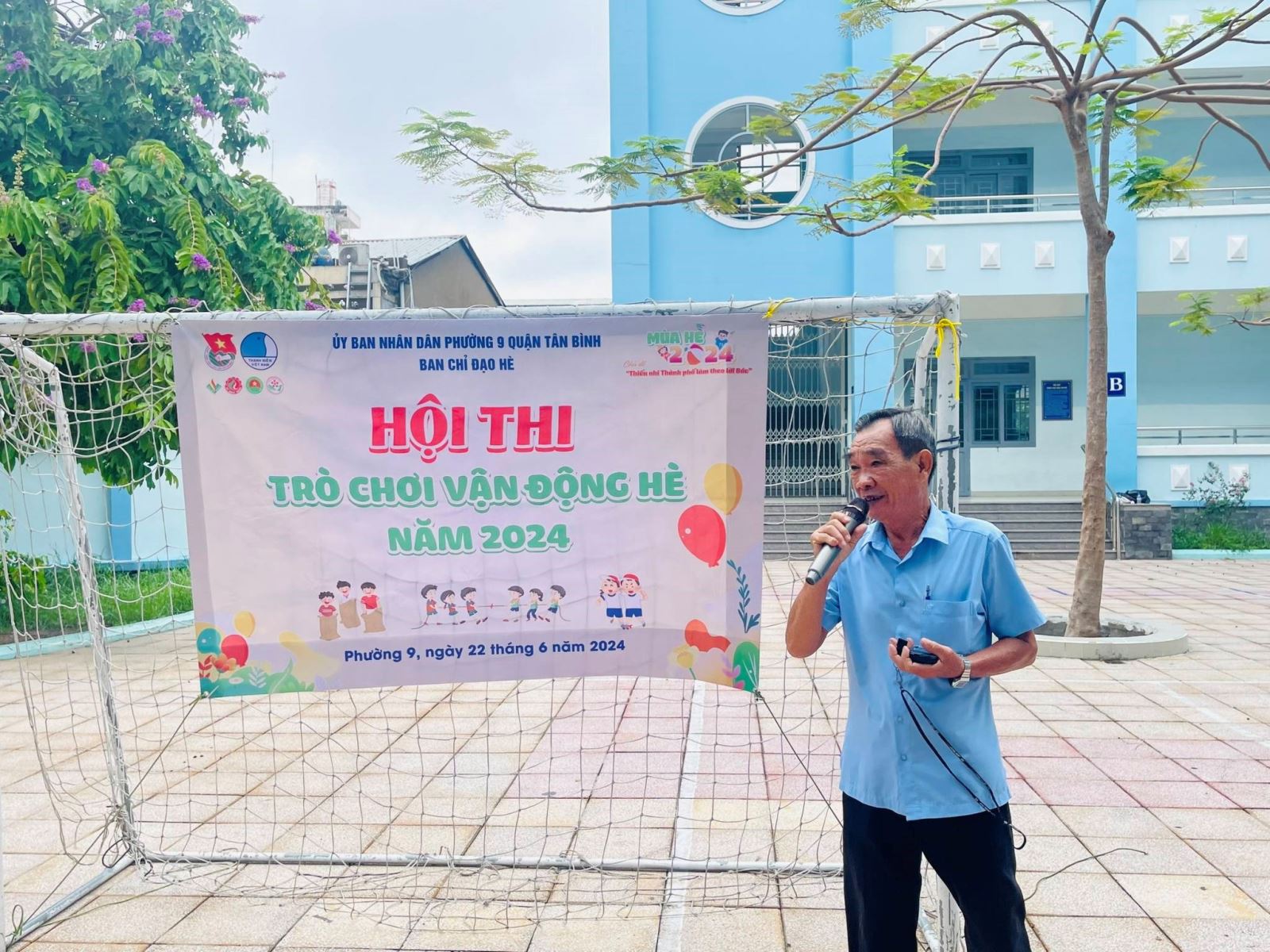 Phường 9: Tổ chức Hội thi vận động Hè năm 2024.